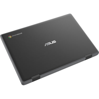 Asus Chromebook Flip CR1 CR1100FKA-C3R-CB 11.6" Touchscreen Convertible 2 in 1 Chromebook - HD - Intel Celeron N4500 - 8 GB - 64 GB Flash Memory - Dark Gray CR1100FKA-C3R-CB