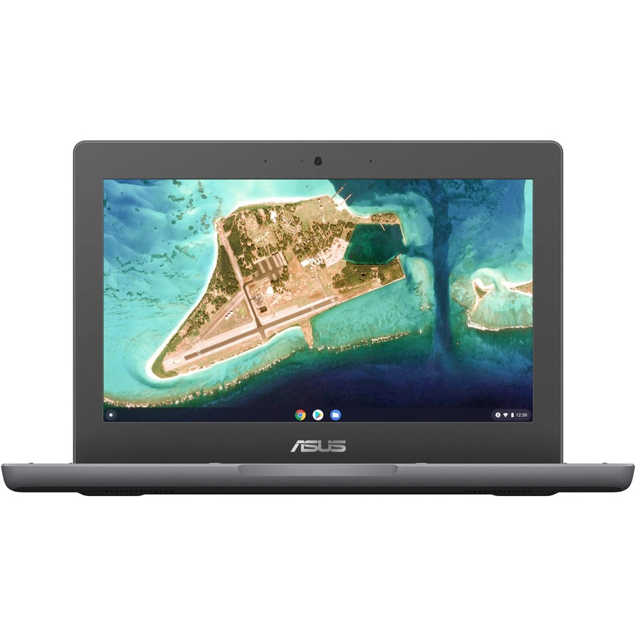 Asus Chromebook Flip CR1 CR1100FKA-C3R-CB 11.6" Touchscreen Convertible 2 in 1 Chromebook - HD - Intel Celeron N4500 - 8 GB - 64 GB Flash Memory - Dark Gray CR1100FKA-C3R-CB