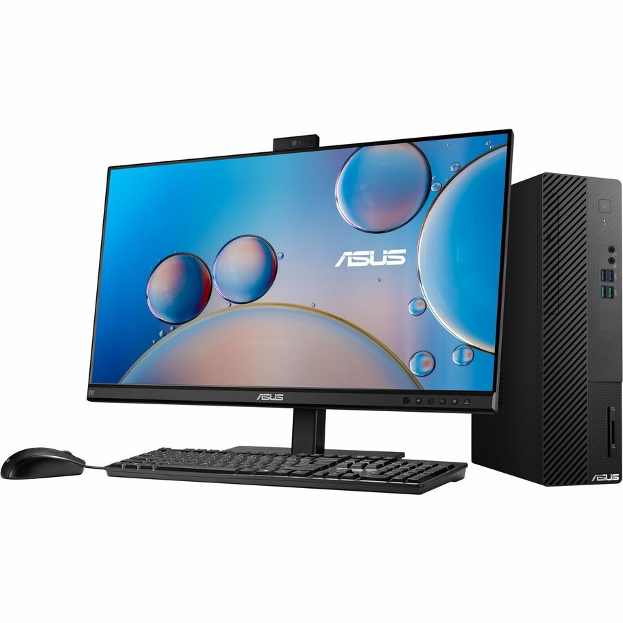 Asus S500 S500SD-D712 Desktop Computer - Intel Core i7 12th Gen i7-12700 - 512 GB SSD - Tower - Black S500SD-D712