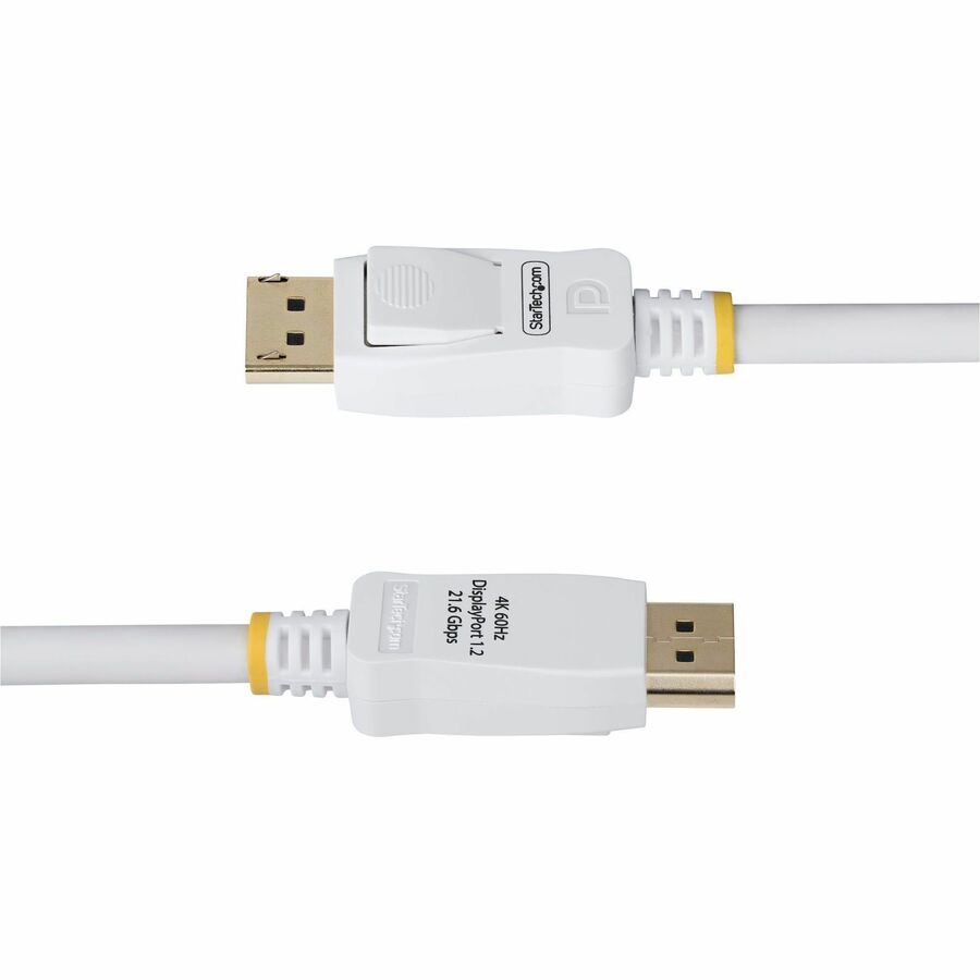 StarTech.com 10ft DisplayPort Cable - White DP12-CABLE-10FTW