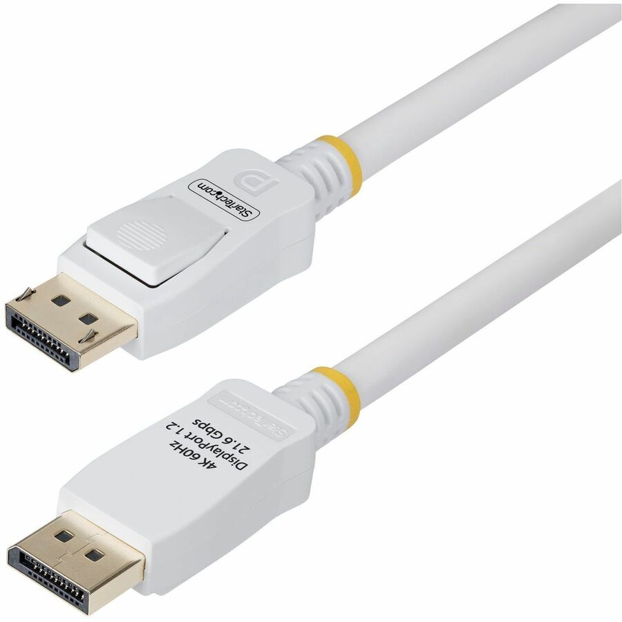 StarTech.com 10ft DisplayPort Cable - White DP12-CABLE-10FTW