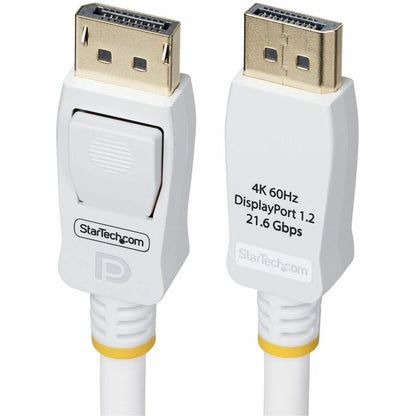 StarTech.com 6ft DisplayPort Cable - White DP12-CABLE-6FTW