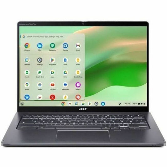 Acer Chromebook Spin 714 CP714-2WN CP714-2WN-320J 14" Touchscreen 2 in 1 Chromebook - WUXGA - Intel Core i3 13th Gen i3-1315U - 8 GB - 256 GB SSD - English (US) Keyboard - Iron NX.KLCAA.004