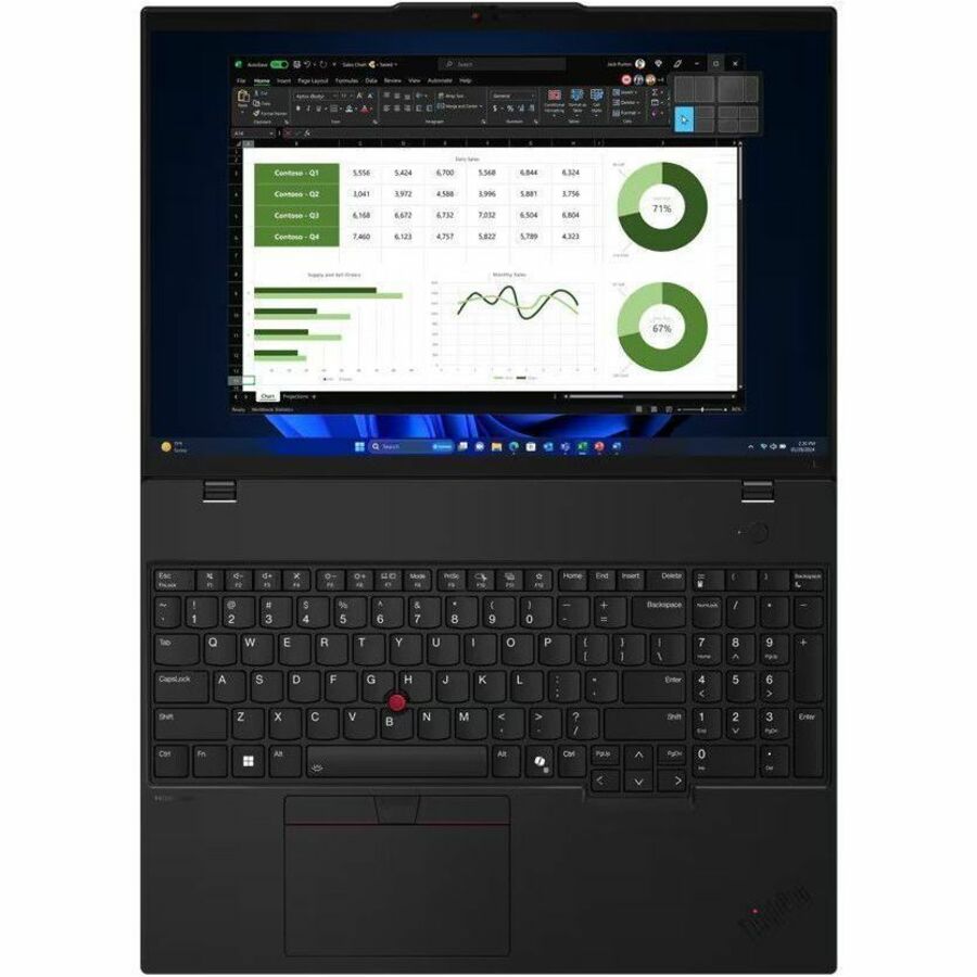 Lenovo ThinkPad L16 Gen 1 21L3001QUS 16" Touchscreen Notebook - WUXGA - Intel Core Ultra 7 155U - 16 GB - 512 GB SSD - English Keyboard - Black 21L3001QUS