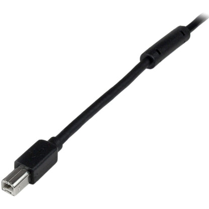 StarTech.com 20m / 65 ft Active USB 2.0 A to B Cable - M/M USB2HAB65AC