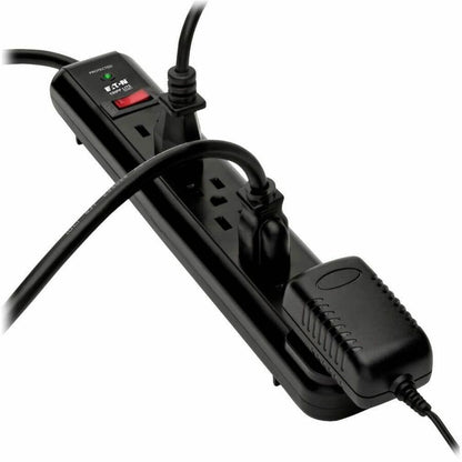 Tripp Lite Protect It! TLP712B 7-Outlet Surge Suppressor, 12' Cord, Black TLP712B