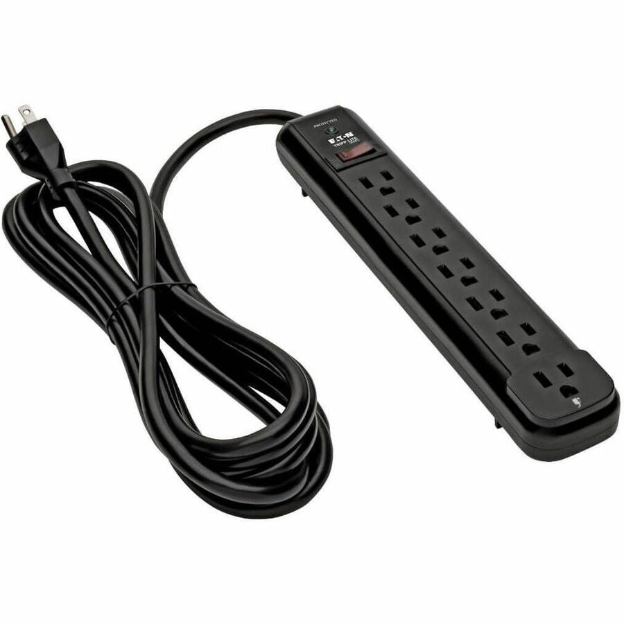 Tripp Lite Protect It! TLP712B 7-Outlet Surge Suppressor, 12' Cord, Black TLP712B