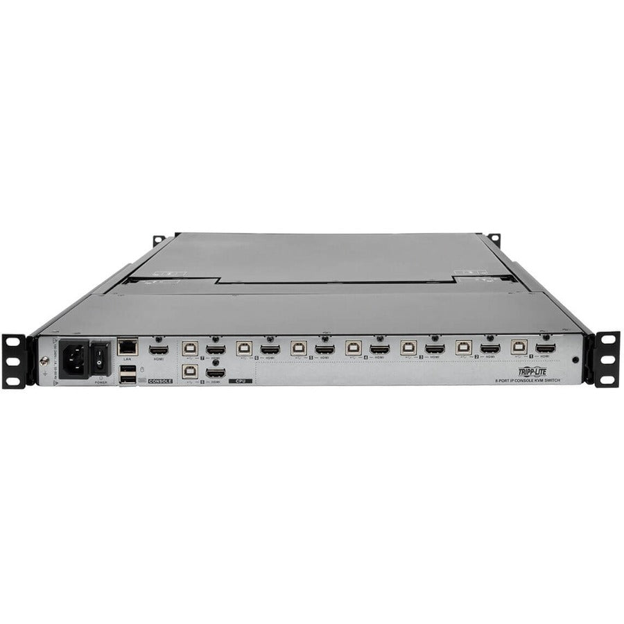 Tripp Lite by Eaton B030-008-17-IP NetDirector 8-Port 1U Rack-Mount Console HDMI KVM Switch B030-008-17-IP