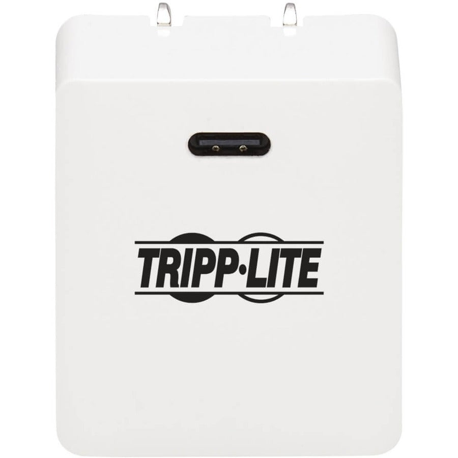 Tripp Lite by Eaton 40W Compact USB-C Wall Charger - GaN Technology, USB-C Power Delivery 3.0 U280-W01-40C1