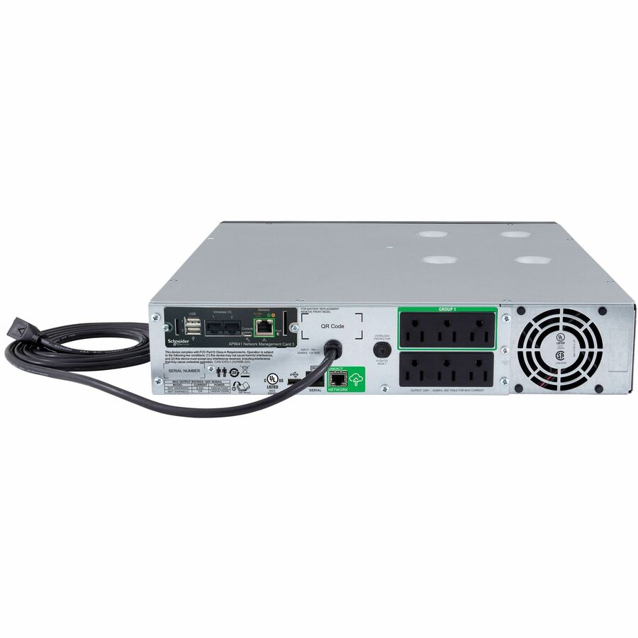 APC by Schneider Electric Smart-UPS 1500VA Rack-Mountable UPS SMT1500RM2UCNC