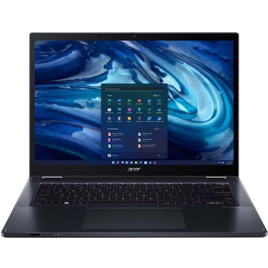 Acer TravelMate Spin P4 P414RN-41 TMP414RN-41-R305 14" Touchscreen Convertible 2 in 1 Notebook - WUXGA - AMD Ryzen 7 PRO 6850U - 16 GB - 512 GB SSD - English Keyboard - Slate Blue NX.VUTAA.001