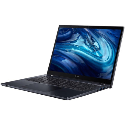 Acer TravelMate Spin P4 P414RN-41 TMP414RN-41-R305 14" Touchscreen Convertible 2 in 1 Notebook - WUXGA - AMD Ryzen 7 PRO 6850U - 16 GB - 512 GB SSD - English Keyboard - Slate Blue NX.VUTAA.001