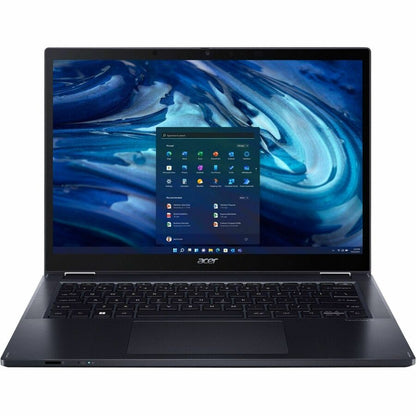 Acer TravelMate Spin P4 P414RN-41 TMP414RN-41-R6EK 14" Touchscreen Convertible 2 in 1 Notebook - WUXGA - AMD Ryzen 5 PRO 6650U - 16 GB - 512 GB SSD - English Keyboard - Slate Blue NX.VUTAA.002