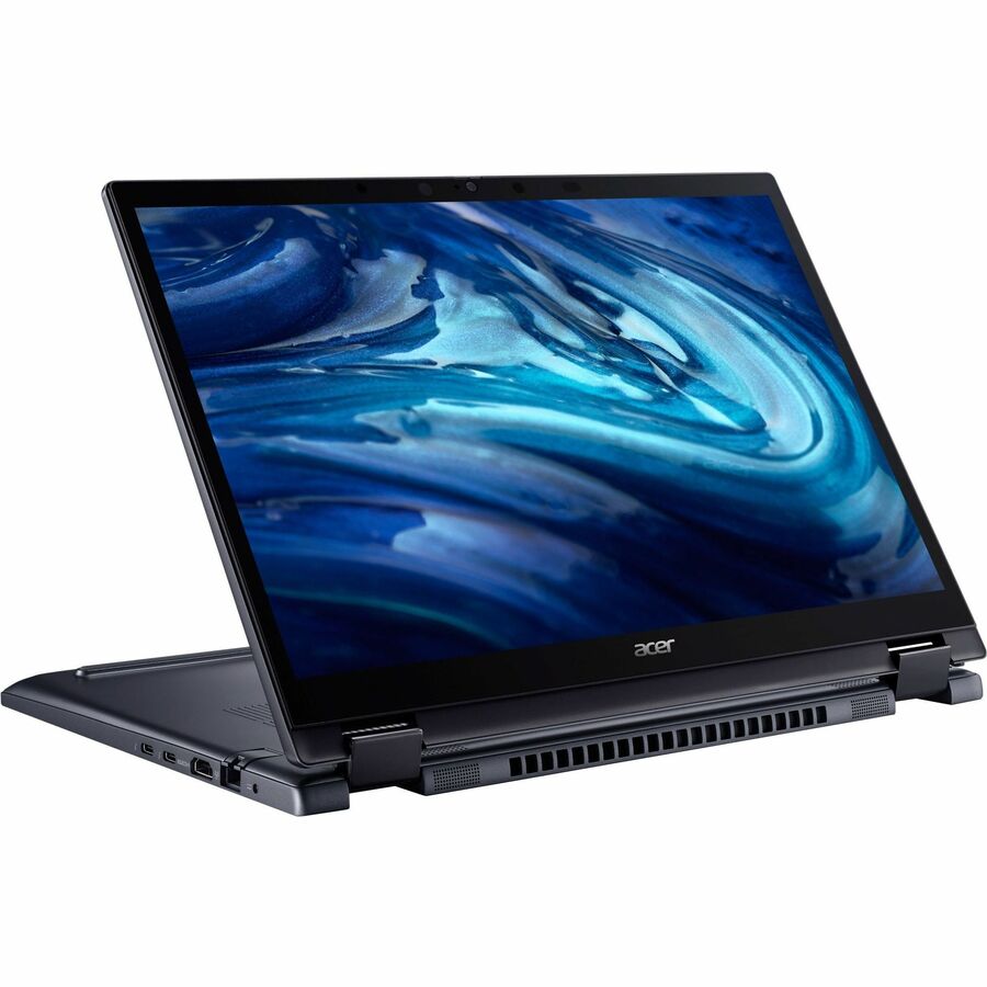 Acer TravelMate Spin P4 P414RN-41 TMP414RN-41-R6EK 14" Touchscreen Convertible 2 in 1 Notebook - WUXGA - AMD Ryzen 5 PRO 6650U - 16 GB - 512 GB SSD - English Keyboard - Slate Blue NX.VUTAA.002