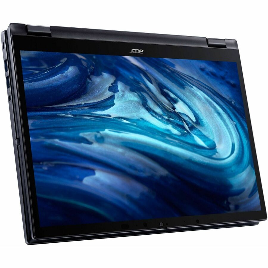 Acer TravelMate Spin P4 P414RN-41 TMP414RN-41-R6EK 14" Touchscreen Convertible 2 in 1 Notebook - WUXGA - AMD Ryzen 5 PRO 6650U - 16 GB - 512 GB SSD - English Keyboard - Slate Blue NX.VUTAA.002