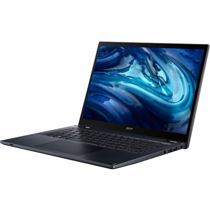 Acer TravelMate Spin P4 P414RN-41 TMP414RN-41-R6EK 14" Touchscreen Convertible 2 in 1 Notebook - WUXGA - AMD Ryzen 5 PRO 6650U - 16 GB - 512 GB SSD - English Keyboard - Slate Blue NX.VUTAA.002