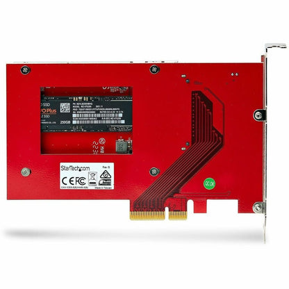 StarTech.com M.2 to U.3 Adapter, For M.2 NVMe SSDs, PCIe M.2 Drive to 2.5inch U.3 (SFF-TA-1001) Host Adapter/Converter, TAA Compliant 1M25-U3-M2-ADAPTER