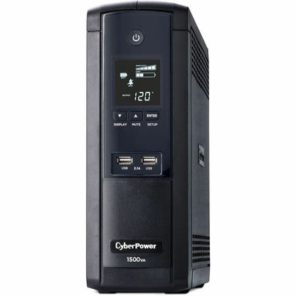 CyberPower Intelligent LCD BRG1500AVRLD2 1500VA Mini-tower UPS BRG1500AVRLCD2