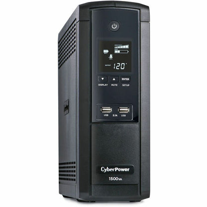 CyberPower Intelligent LCD BRG1500AVRLD2 1500VA Mini-tower UPS BRG1500AVRLCD2