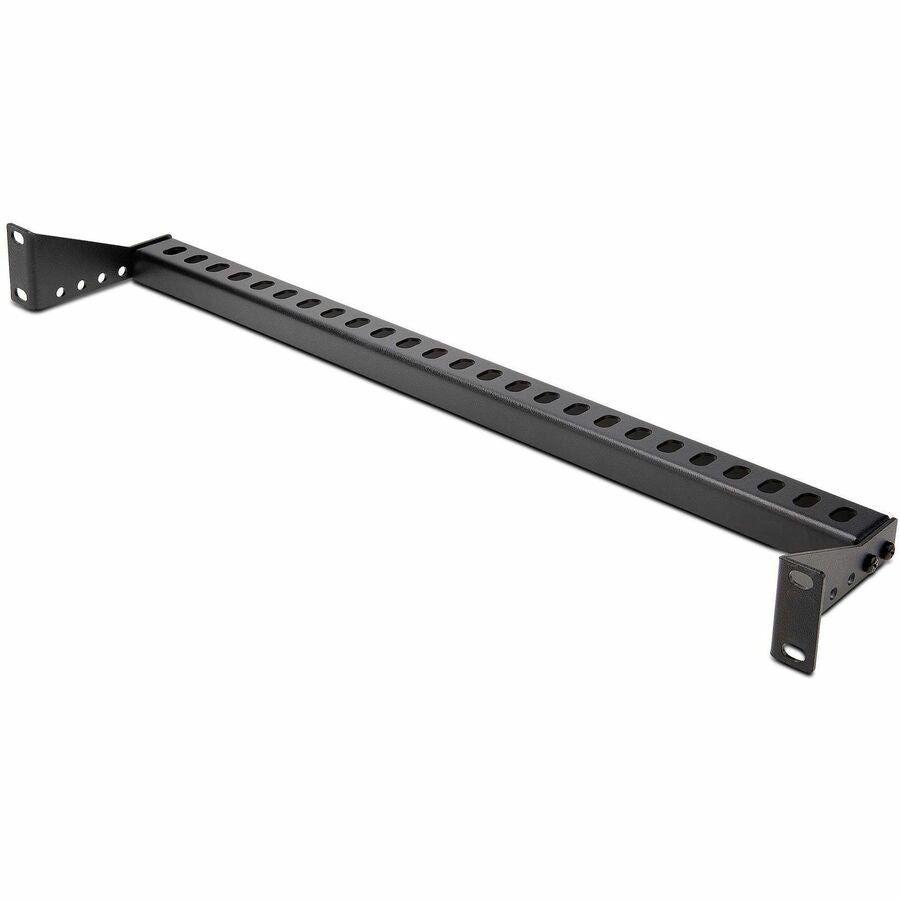 StarTech.com 1U Horizontal Cable Management Bar w/Adjustable Depth, 19" Rack-Mountable Lacing Bar For Organized Racks/Cabinets/Patch Panel 12S-CABLE-LACING-BAR