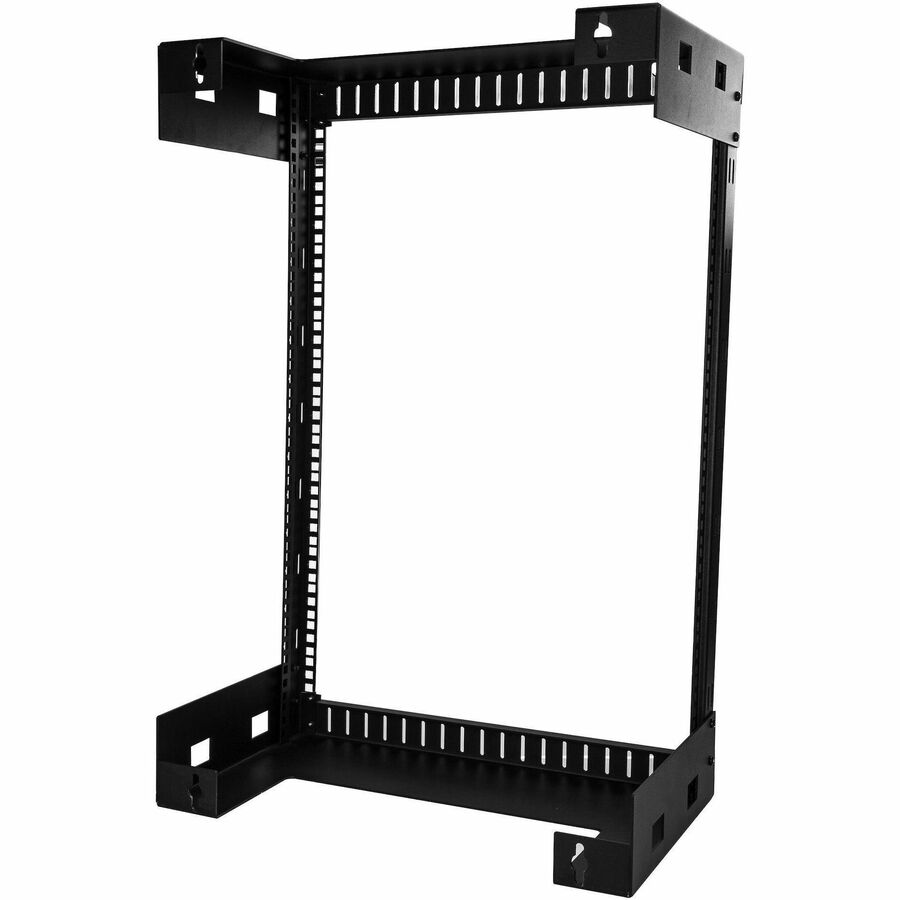 StarTech.com 2-Post 15U Heavy-Duty Wall-Mount Network Rack, 19" Open Frame Server Rack for Computer Equipment, Wall Mount Data Rack~ RK15WALLO