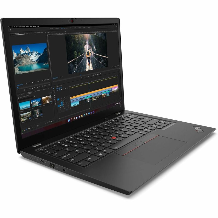 Lenovo ThinkPad L13 Gen 4 21FG003TUS 13.3" Notebook - WUXGA - Intel Core i7 13th Gen i7-1355U - 16 GB - 512 GB SSD - English (US) Keyboard - Thunder Black 21FG003TUS