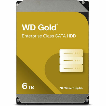 WD Gold WD6004FRYZ 6 TB Hard Drive - 3.5" Internal - SATA (SATA/600) WD6004FRYZ