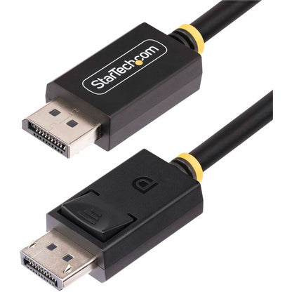 StarTech.com 3ft DisplayPort 2.1 Cable, VESA Certified DP80 DisplayPort Cable w/UHBR20/HDR/DSC 1.2a/HDCP 2.2, 16K/8K 60Hz, DP 2.1 Cord DP21-3F-DP80-CABLE