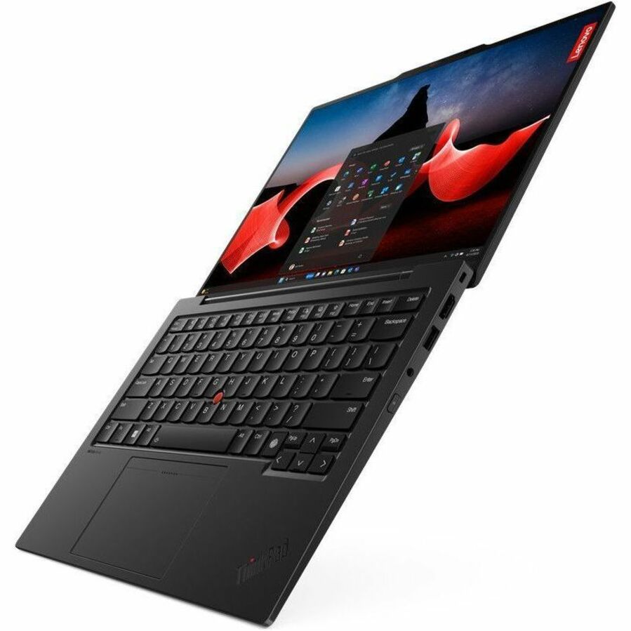 Lenovo ThinkPad X1 Carbon Gen 12 21KC00A0CA 14" Notebook - WUXGA - Intel Core Ultra 5 125U - Intel Evo Platform - 16 GB - 512 GB SSD - French Keyboard - Black Paint 21KC00A0CA