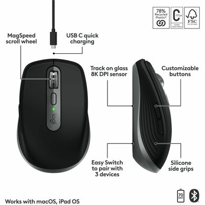 Logitech MX Anywhere 3S Mouse 910-006945