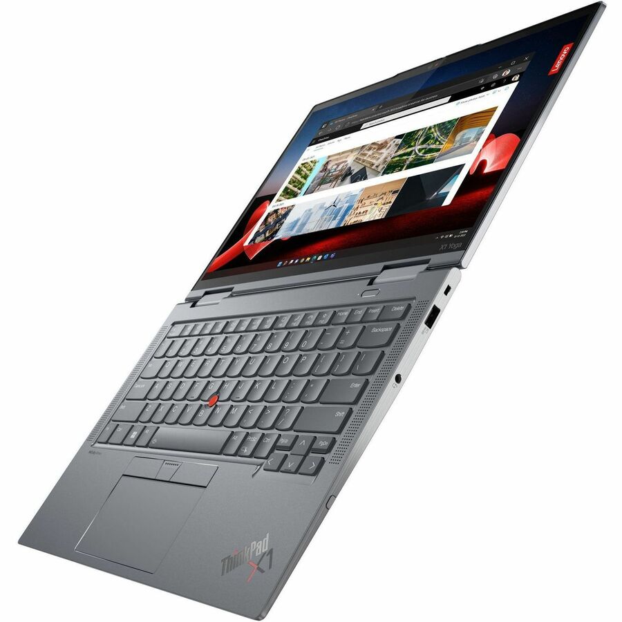 Lenovo ThinkPad X1 Yoga Gen 8 21HQ0076US 14" Touchscreen 2 in 1 Notebook - WQUXGA - Intel Core i7 13th Gen i7-1365U - vPro Technology - Intel Evo Platform - 16 GB - 512 GB SSD - English Keyboard - Storm Gray 21HQ0076US