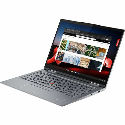 Lenovo ThinkPad X1 Yoga Gen 8 21HQ0076US 14" Touchscreen 2 in 1 Notebook - WQUXGA - Intel Core i7 13th Gen i7-1365U - vPro Technology - Intel Evo Platform - 16 GB - 512 GB SSD - English Keyboard - Storm Gray 21HQ0076US