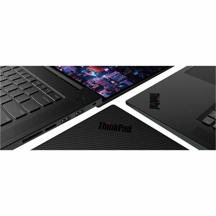 Lenovo ThinkPad P1 Gen 6 21FV001VUS 16" Mobile Workstation - WQXGA - Intel Core i7 13th Gen i7-13700H - 16 GB - 1 TB SSD - English Keyboard - Black Paint 21FV001VUS