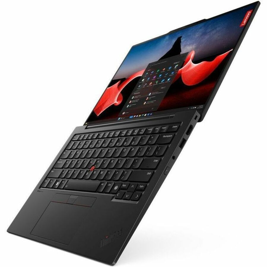 Lenovo ThinkPad X1 Carbon Gen 12 21KC009XCA 14" Touchscreen Notebook - WUXGA - Intel Core Ultra 7 165U - vPro Technology - Intel Evo Platform - 32 GB - 1 TB SSD - French Keyboard - Black Paint 21KC009XCA