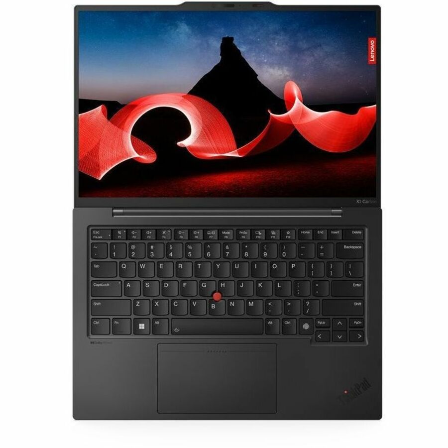 Lenovo ThinkPad X1 Carbon Gen 12 21KC009XCA 14" Touchscreen Notebook - WUXGA - Intel Core Ultra 7 165U - vPro Technology - Intel Evo Platform - 32 GB - 1 TB SSD - French Keyboard - Black Paint 21KC009XCA