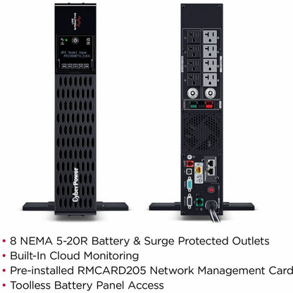 CyberPower New Smart App Sinewave UPS PR2200RTXL2UCN 2200VA Tower/rack convertible UPS PR2200RTXL2UCN