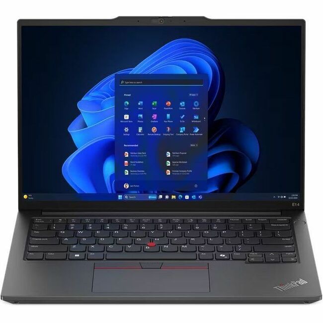 Lenovo ThinkPad E14 Gen 6 21M70004US 14" Touchscreen Notebook - WUXGA - Intel Core Ultra 5 125U - 16 GB - 512 GB SSD - English Keyboard - Black 21M70004US