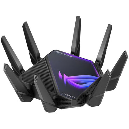 Asus ROG Rapture GT-AXE16000 Wi-Fi 6E IEEE 802.11ax Ethernet Wireless Router GT-AXE16000