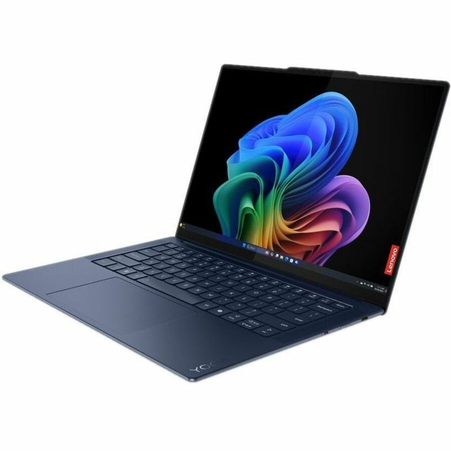 Lenovo Yoga Slim 7 14Q8X9 83ED0000CF 14.5" Touchscreen Notebook - 3K - Qualcomm Snapdragon X Elite X1E-78-100 - 16 GB - 1 TB SSD - English, French Keyboard - Cosmic Blue 83ED0000CF