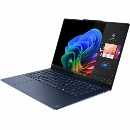 Lenovo Yoga Slim 7 14Q8X9 83ED0000CF 14.5" Touchscreen Notebook - 3K - Qualcomm Snapdragon X Elite X1E-78-100 - 16 GB - 1 TB SSD - English, French Keyboard - Cosmic Blue 83ED0000CF