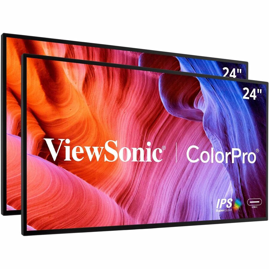 ViewSonic ColorPro VP2468a_H2 24" Class Full HD LED Monitor - 16:9 VP2468A_H2