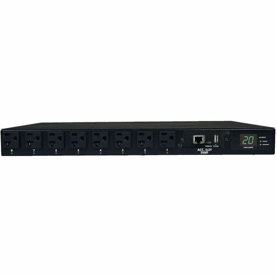 Tripp Lite PDUMH20ATNET PDU Switched ATS 120V 20A 16 Outlet PDUMH20ATNET