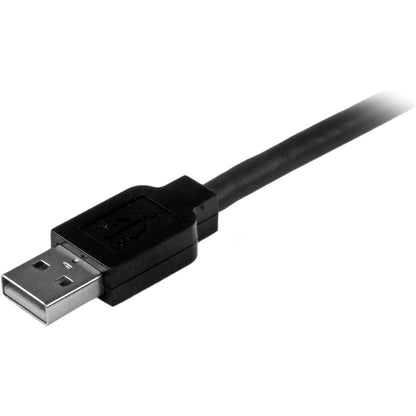 StarTech.com 15m / 50 ft Active USB 2.0 A to B Cable - M/M USB2HAB50AC