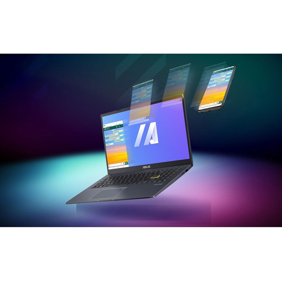 Ordinateur portable Asus L510 L510MA-DS09-CA 15,6" - HD - 1366 x 768 - Intel Celeron N4020 Dual-core (2 cœurs) 1,10 GHz - 4 Go de RAM totale - 4 Go de mémoire embarquée - 64 Go de mémoire flash - Star Black L510MA-DS09-CA