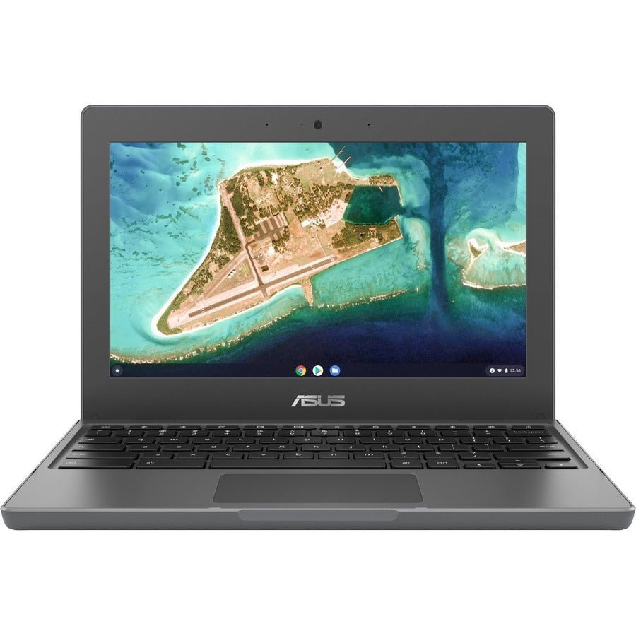 Asus Chromebook CR1 CR1100CKA-C1-CA 11.6" Chromebook - HD - Intel Celeron N4500 - 4 GB - 32 GB Flash Memory - Dark Gray CR1100CKA-C1-CA