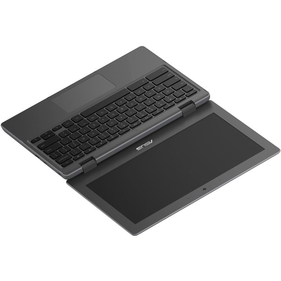 Asus Chromebook CR1 CR1100CKA-C1-CA 11.6" Chromebook - HD - Intel Celeron N4500 - 4 GB - 32 GB Flash Memory - Dark Gray CR1100CKA-C1-CA