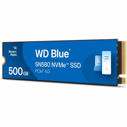 Western Digital Blue SN580 WDS500G3B0E 500 GB Solid State Drive - M.2 2280 Internal - PCI Express NVMe (PCI Express NVMe 4.0 x4) - Blue WDS500G3B0E