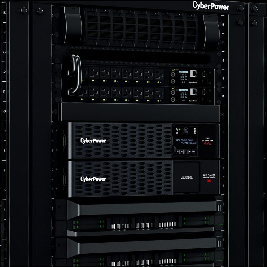 CyberPower New Smart App Sinewave UPS PR3000RTXL2UC 3000VA Tower/rack convertible UPS PR3000RTXL2UC