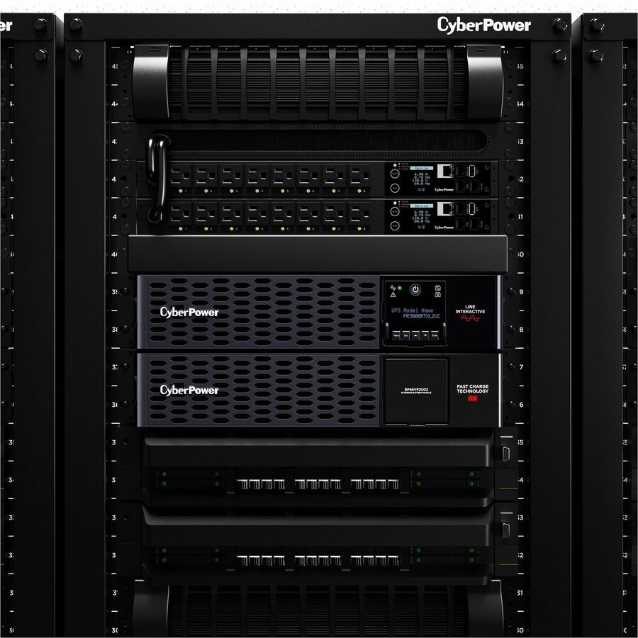 CyberPower New Smart App Sinewave UPS PR3000RTXL2UC 3000VA Tower/rack convertible UPS PR3000RTXL2UC