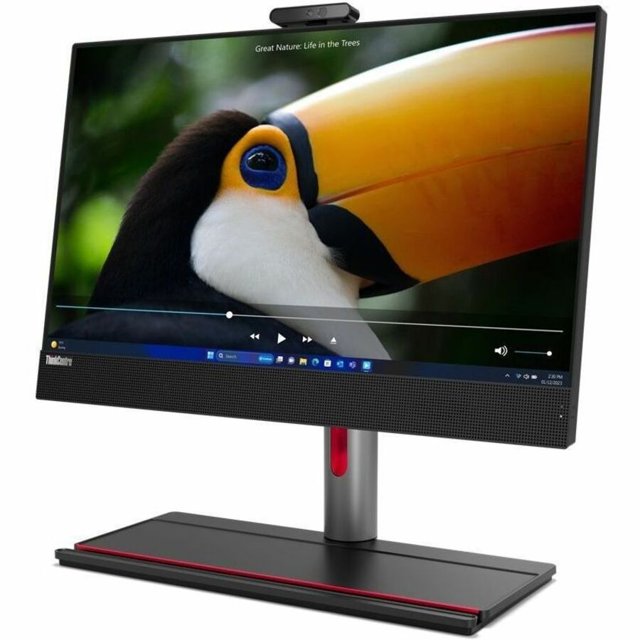 Lenovo ThinkCentre M90a Gen 5 12SH001MUS All-in-One Computer - Intel Core i5 14th Gen i5-14500 - vPro Technology - 16 GB - 256 GB SSD - 23.8" Full HD - Desktop - Black 12SH001MUS